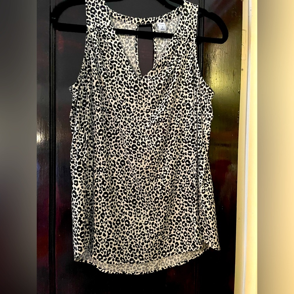 Cheetah print top